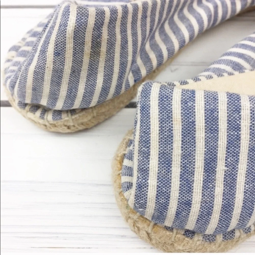 Splendid Nautical Stripe Espadrille Sandals 8.5